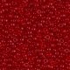 Miyuki Round Seed Beads Size 11/0 Transparent Ruby Red 23GM