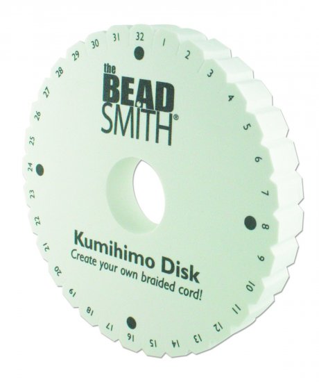 Kumihimo Double Density Braiding Disk Round 6" with instructions - Click Image to Close