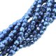 Fire Polished Faceted 2mm Round Beads 50pcs - CT SM Ltle Boy Blu