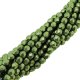 Fire Polished Faceted 3mm Round Beads 50pcs - CT SG Fern