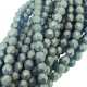 Fire Polished Faceted 6mm Round Beads 6"str - SG Capri Blue