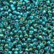 Miyuki Round Seed Beads Size 11/0 Silver Lined Emerald AB 24GM