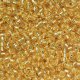 Miyuki Round Seed Beads Size 11/0 Silver Lined Gold 24GM