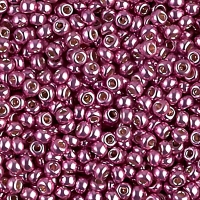 Miyuki Round Seed Beads Size 11/0 Galvanized Hot Pink 24GM