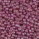 Miyuki Round Seed Beads Size 11/0 Galvanized Hot Pink 24GM
