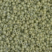 Miyuki Round Seed Beads Size 11/0 Duracoat Opaque Spring Green
