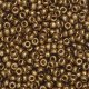 Miyuki Round Seed Beads Size 11/0 Metallic Light Bronze 23GM