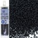 Miyuki Round Seed Beads 15/0 Opaque Black Matte 8.2GM