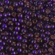 Miyuki Round Seed Beads 6/0 Silver Lined Dyed Dark Purple 20GM