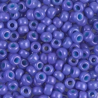 Miyuki Round Seed Beads 6/0 Opaque Bright Purple 20GM