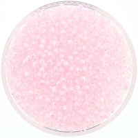 Miyuki Round Seed Beads Size 8/0 Pink Lined Crystal AB 22GM