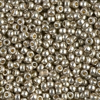 Miyuki Round Seed Beads Size 8/0 DURACOAT Galvanized Lt Smk Pwtr