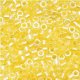 DB053 Miyuki Delica Seed Beads 11/0 Lined Pale Yellow 7.2GM