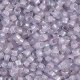 DB080 Miyuki Delica Seed Beads 11/0 Lined Pale Lavender AB 7.2GM