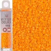DB1133 Miyuki Delica Seed Beads 11/0 Opaque Mandarin 7.2GM