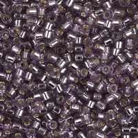 DB1204 Miyuki Delica Seed Beads 11/0 Silver Lined Mauve 7.2GM