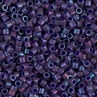 DB135 Miyuki Delica Seed Beads 11/0 Metallic Midnite Purple 7.2G