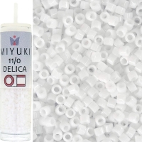 DB200 Miyuki Delica Seed Beads 11/0 Opaque Chalk White 6.6GM
