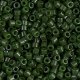 DB663 Miyuki Delica Seed Beads 11/0 Opaque Forest Green 7.2GM