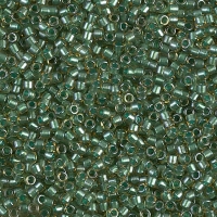 DB917 Miyuki Delica Seed Beads 11/0 Sparkling Lt Green Lnd Topaz