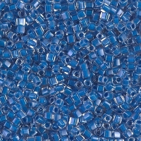Miyuki Square Seed Beads 1.8mm, ICL Royal Blue / Crystal 8.2GM