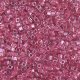 Miyuki Square Seed Beads 1.8mm, ICL Rose / Crystal 8.2GM
