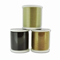 3 Pack - Miyuki Beading Thread Size B 50 M ea Gold, Brown & Tan