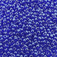 Seed Beads Round Size 11/0 28GM TR Luster Cobalt 11-116