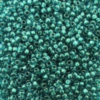 Seed Beads Round Size 11/0 28GM IC Lt Sapphre/Metallic Teal Lnd