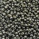 Seed Beads Round Size 11/0 28GM PermaFinish Galvanized Pyrite