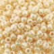 Toho Seed Beads Round Size 6/0 26GM Opaque Lustered Light Beige