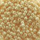 Seed Beads Round Size 8/0 Opaque Luster Cream 28GM 8-123