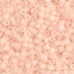  DB868 Miyuki Delica Seed Beads Size 11/0 Matte TR Pink Mist 7.2G 