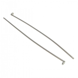  Stainless Steel Head Pins 1.77 / 45mm 15GM Appx 150pcs 