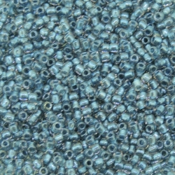  Seed Beads Round Size 11/0 28GM IC Crstl/Metallic Blue Lnd 