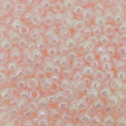  Seed Beads Round Size 8/0 28GM Ceylon Innocent Pink 