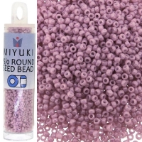 Miyuki Round Seed Beads 15/0 Opaque Antique Rose 8.2GM