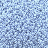 Seed Beads Round Size 11/0 28GM Ceylon Virginia Bluebell