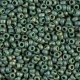 Miyuki Round Seed Beads Size 11/0 Matte Metallic Sage Green LS