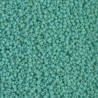Miyuki Round Seed Beads 15/0 DURACOAT Opq Turquoise 8.2GM
