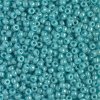 Miyuki Round Seed Beads Size 8/0 Opq Turquoise Green Luster 24GM