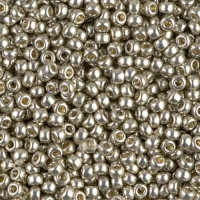Miyuki Round Seed Beads Size 8/0 DURACOAT Galvanized Lt Smk Pwtr