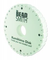 Kumihimo Double Density Braiding Disk Round 6" with instructions