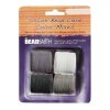 Beadsmith S-Lon Superlon Tex 210 Bead Cord Color - Darks / Basic