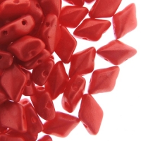 GemDUO 2-Hole beads 8x5mm 10GM - Tutti Frutti Cherry