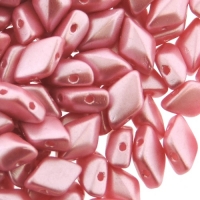 GemDUO 2-Hole beads 8x5mm 10GM - Pastel Pink