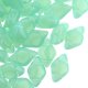 GemDUO 2-Hole beads 8x5mm 10GM - Aqua Opal Green