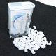 StormDuo Beads 3x7mm, Chalk White 12GM/100pcs