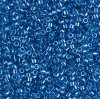 DB1895 Miyuki Delica Seed Beads 11/0 Transp Capri Blue Luster