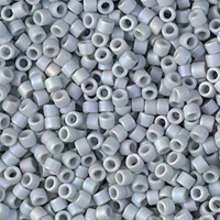 DB2320 Miyuki Delica Seed Beads 11/0 Frosted Opq Glazed RB Cadet